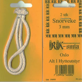 Veke 3 mm Snorveke