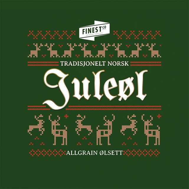 Tradisjonelt Norsk Juleøl, til ca 20 l øl.