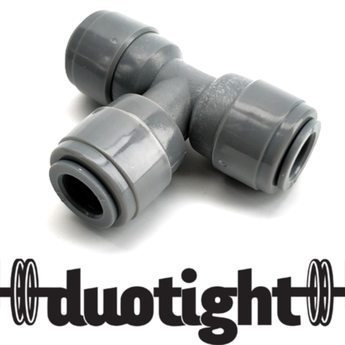 T-stykke 9,5mm (3/8) Duotight hurtigkobling