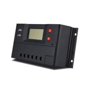 SKANBATT Solcelleregulator PWM 12/24V 10A (SCK10DU)
