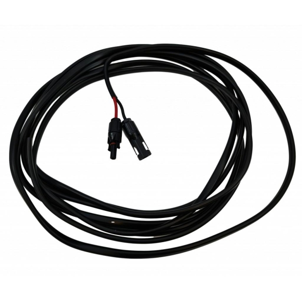 Kabel MC4 x1 2x6mm2 til Solpanel 6mtr panel til reg
