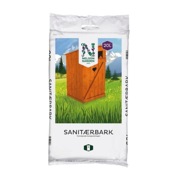 Sanitærbark 50 L, Nelson Garden
