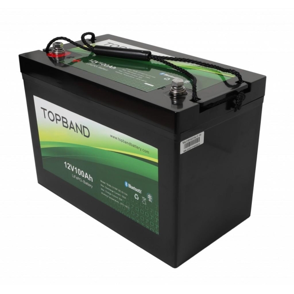 TOPBAND Lithium HEAT PRO - 12V 100AH - 150A BMS - Bluetooth og Varme - Bilde 3