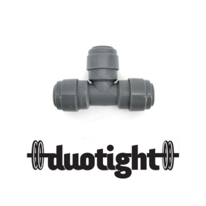 T-stykke 8mm (5/16") Duotight hurtigkobling