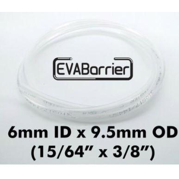 EVABarrier slange 6 mm ID x 9,5mm OD 1 meter