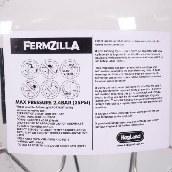 Fermzilla Starter Kit - 55 L - Bilde 11