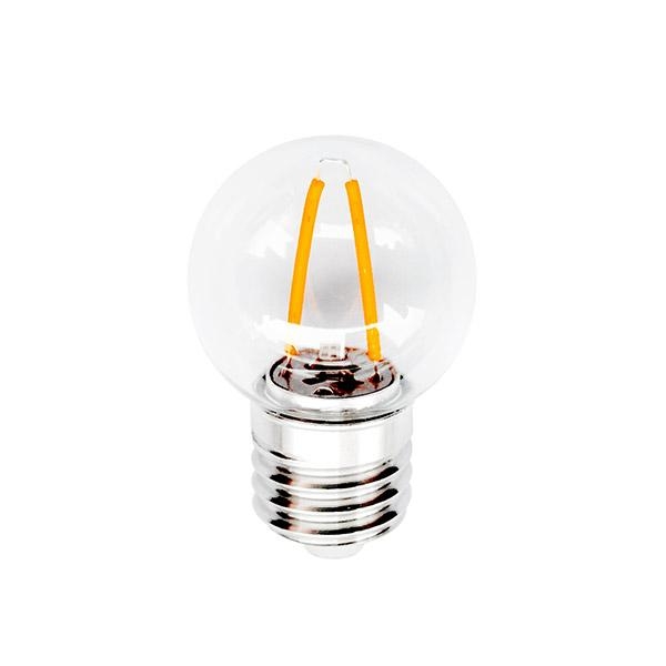 Led pære Filament E27 2W 12V