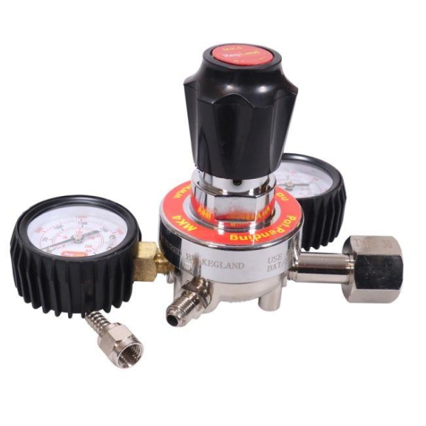 Regulator Co2 m/2 manometer 4,5 bar MK4 - Bilde 2