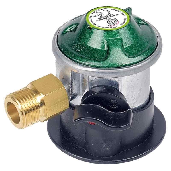 Regulator IGT 1/2" 30mbar Click-on m/skrutilkobling
