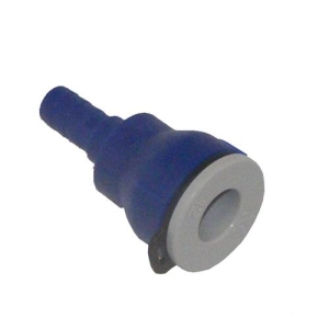 Overgang fra UniQuick12 mm til 10 mm slange.