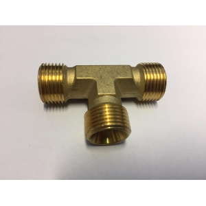 T-Stykke 3 x 3/8"R