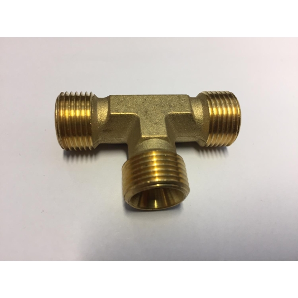 T-Stykke 3 x 3/8"R