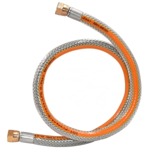 Vedlikeholdsfri propanslange 1,5m, 2x1/4" V