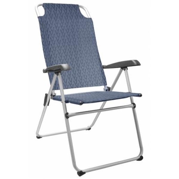Campingstol FORMOSA grå/svart 6 posisjoner 4,3 kg - Bilde 2
