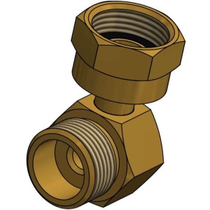 Vinkelkobling 10 mm rør M20x1,5