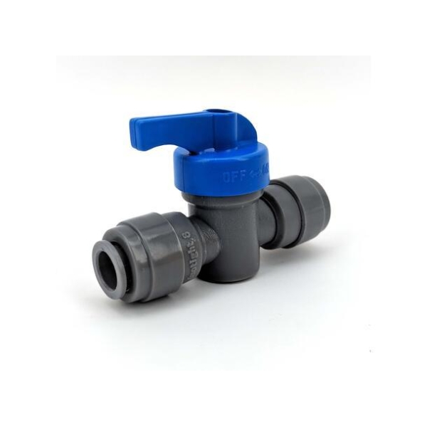 Stengeventil 8mm (5/16"). Duotight Hurtigkobling