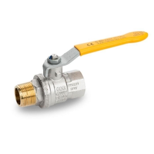 Kuleventil 1/2" M/F, PN5, SPAK, Messing, LPG