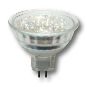 Led pære MR16 1,3w Sokkel21
