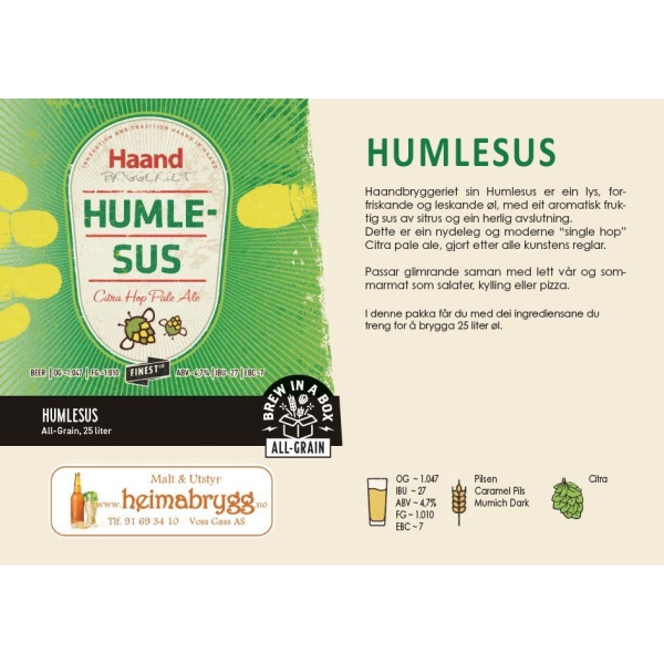 Humlesus Pale Ale