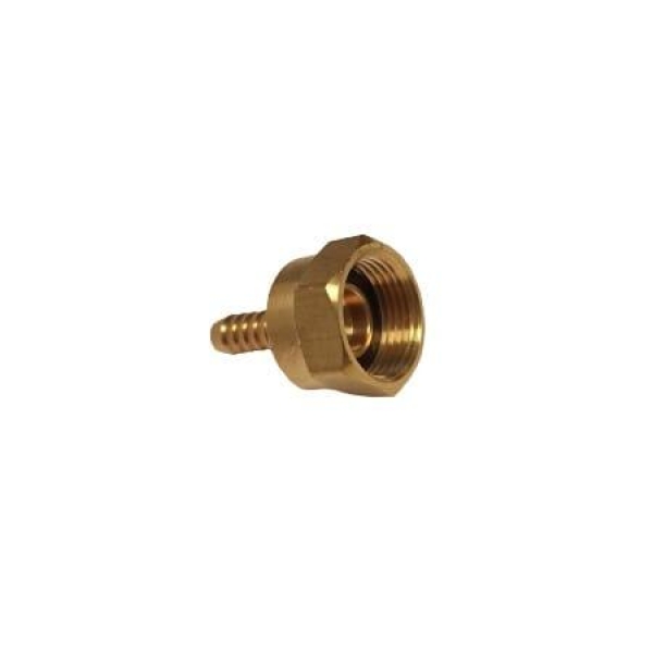 Slangesokkel M20 x 1,5 innv - 8mm sokkel