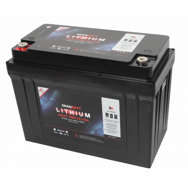 Lithium HEAT PRO 'Ultra' 12V 100AH - CAN Bus - 300A - Bilde 5