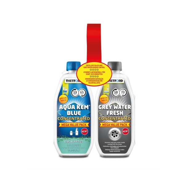 Grey Water Fresh + Aqua Kem Blue Eucalyptus DUO
