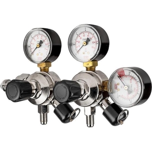 Co2 Regulator med 2 utganger