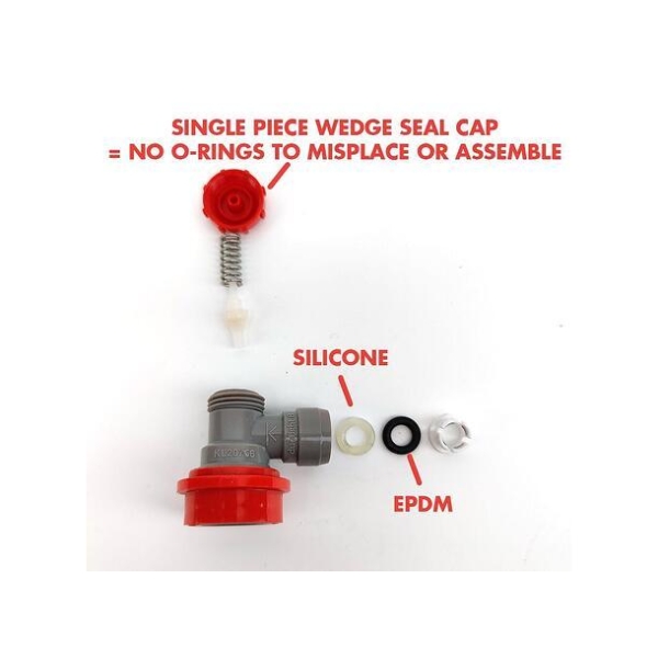 Duotight 8 mm Ball Lock for Co2 - Bilde 5