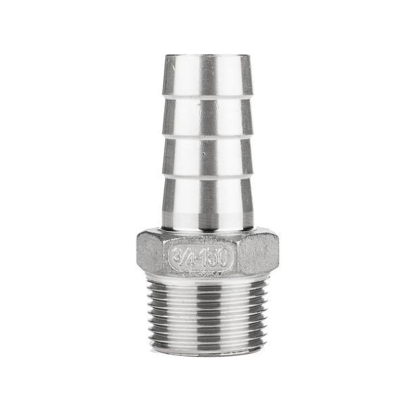 Slangenippel 3/4" utvendig gjenge