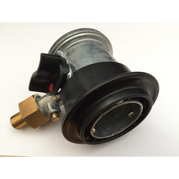 Regulator IGT 30mbar Click-on 1/4"V m/slangebruddsventil - Bilde 3