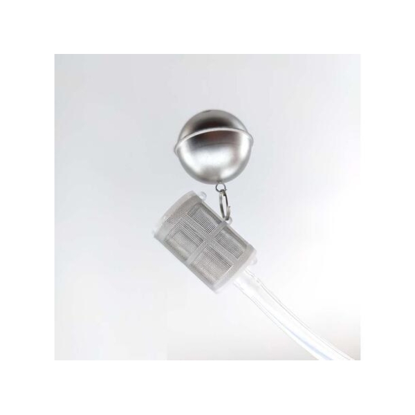 Floating Dip Tube med filter. Flyteball, filter og slange 100cm