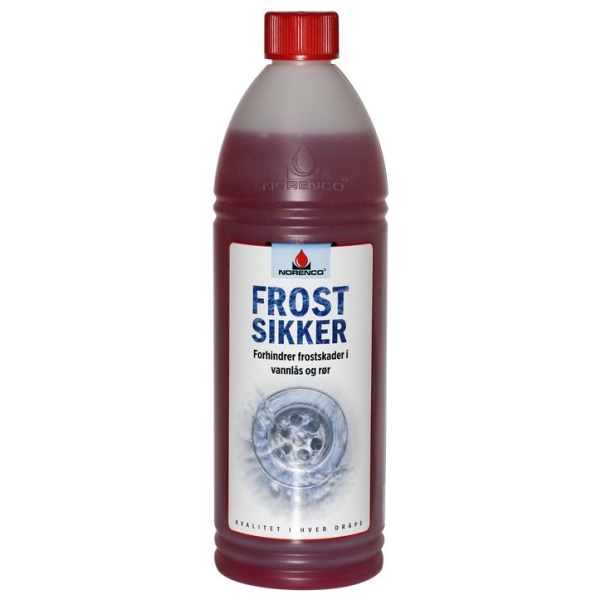 FROSTSIKKER -40ºC- Forhindrer frostskader i vannlås og rør