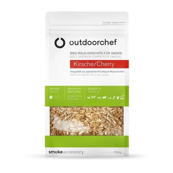 OutdoorChef Kirsebær Røykeflis