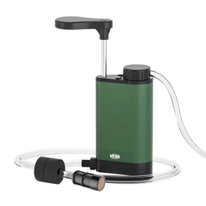 Turfilter med pumpe - vannrensing på tur