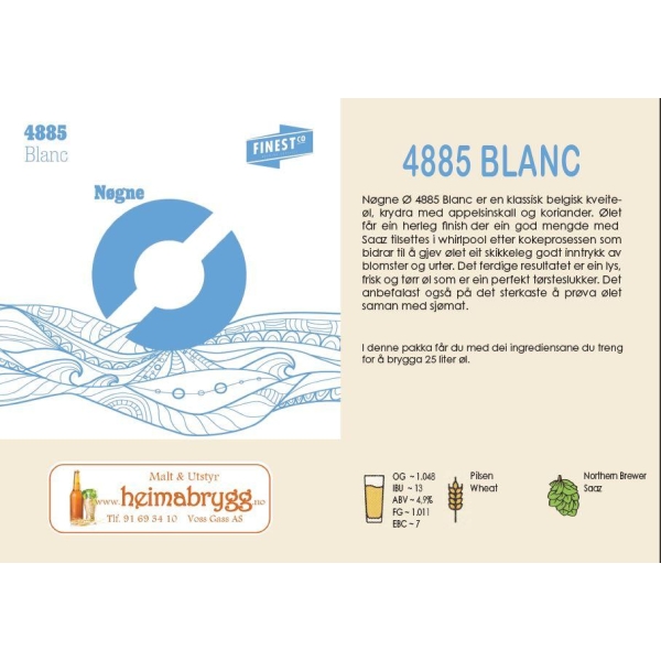 4885 Blanc, Nøgne Ø