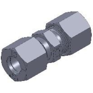 Rørskjøt 10 mm x 10 mm, stål