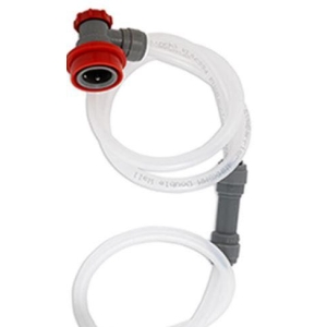 Co2 slange(8mm) m/ball Lock og tilbakeslagsventil