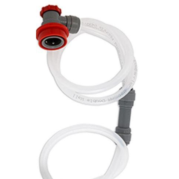 Co2 slange(8mm) m/ball Lock og tilbakeslagsventil