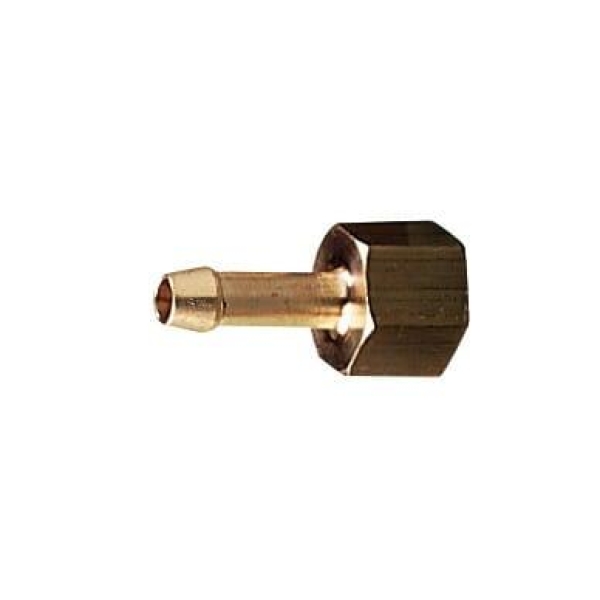 Slangesokkel 1/4"R innv 8mm Sokkel