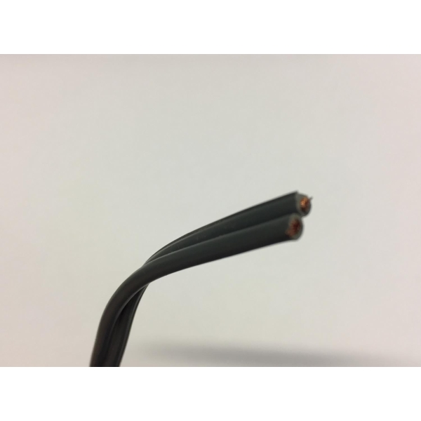 Kabel 2x1,5 mm2 Grå - Bilde 2