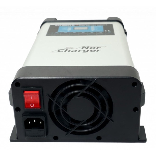 NOR CHARGER Pro Serie Elektronisk Batterilader 12V 40A - 2 Kanaler - Image 2