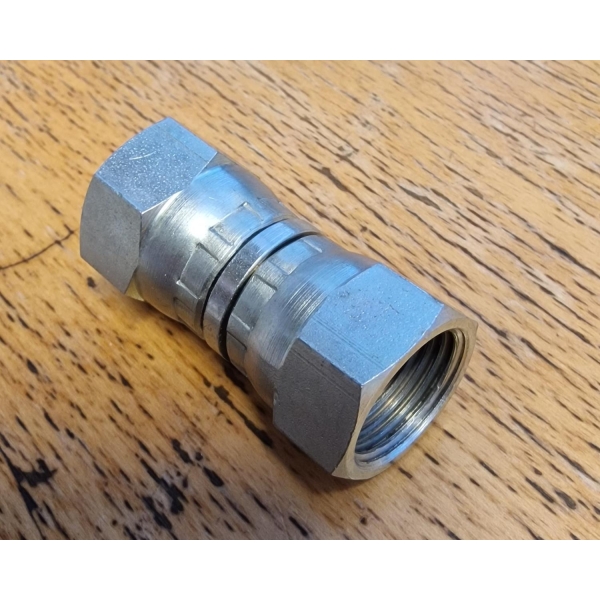 Kobling 2 x 1/2"SAE F med Svivelmutter
