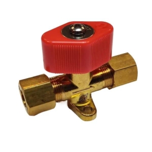 Stengeventil enkel 8mm rør