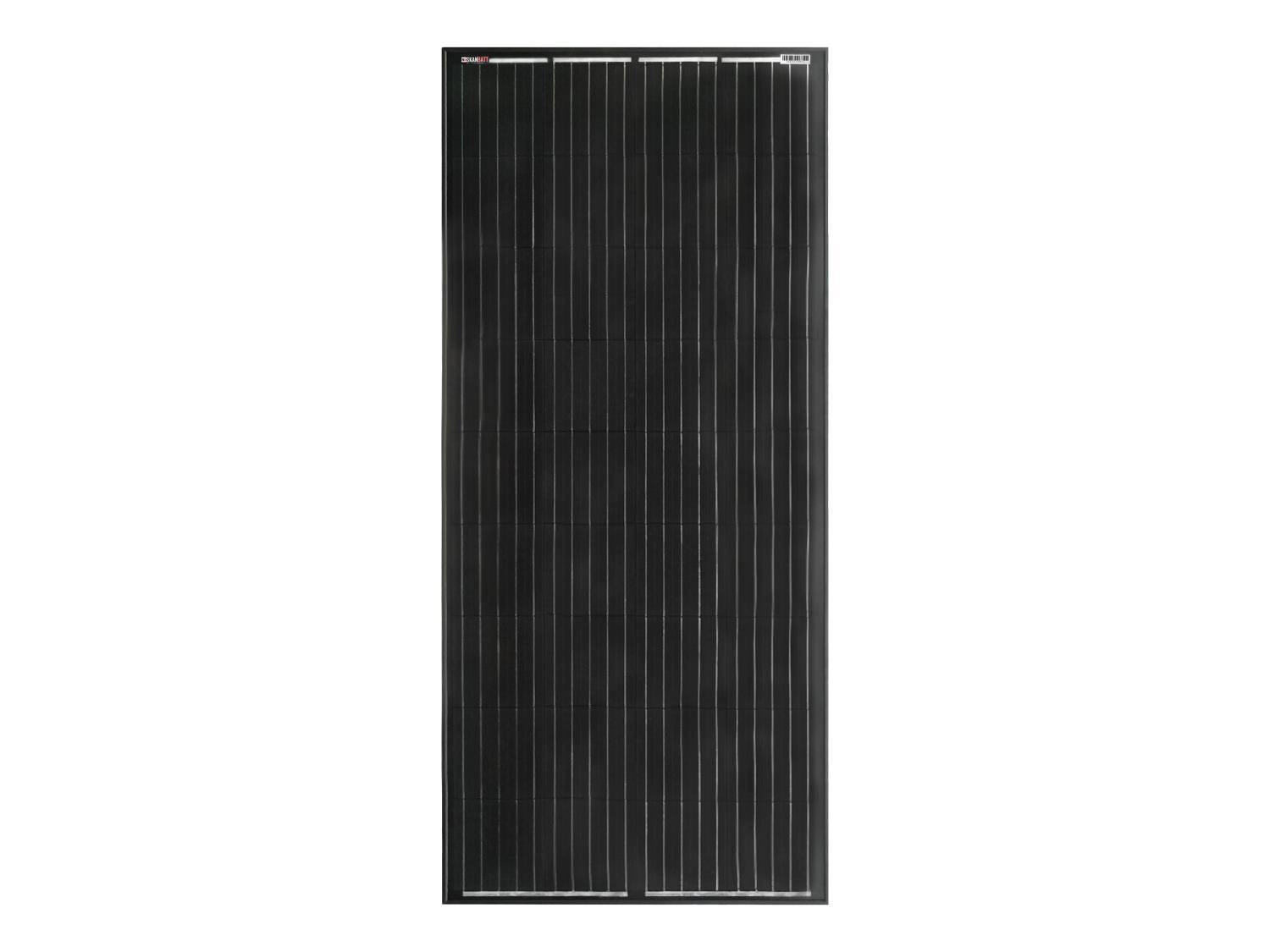 SKANBATT Solcellepanel 200W - All Black - Mono - PERC - 1500x680x35mm