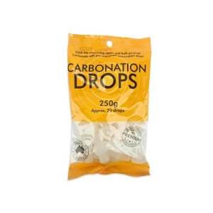 Karboneringsdrops 250g ca 70 drops til 0,5L flaske