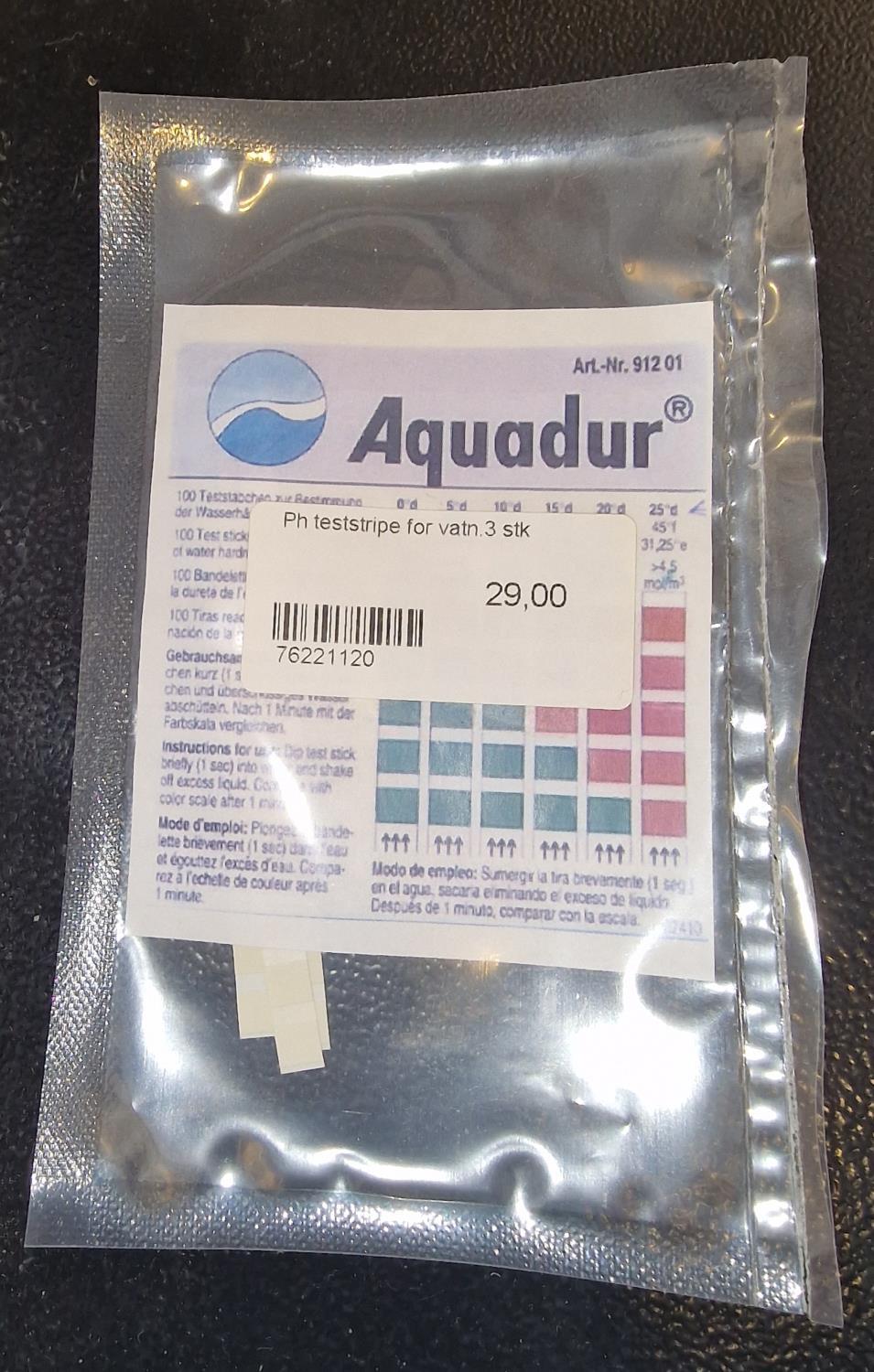 Ph teststripe for vatn.3 stk - Image 2